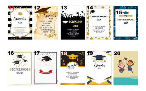 Anotadores Libreta Personalizados 10x14 Egresados X 10un