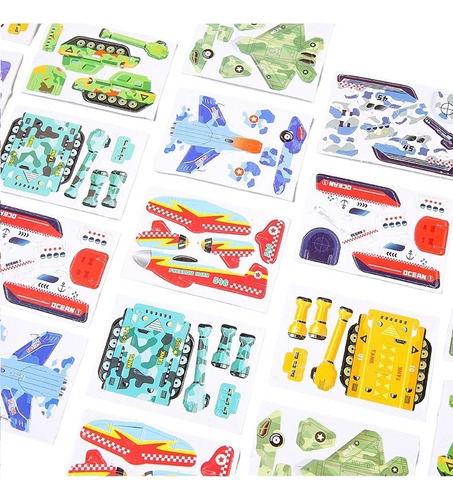 50 Mini Rompecabezas 3d Juguetes Fiestas Infantiles