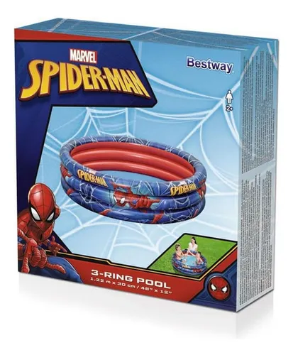 Piscina Inflable Redonda Bestway Marvel Spider-man 98018