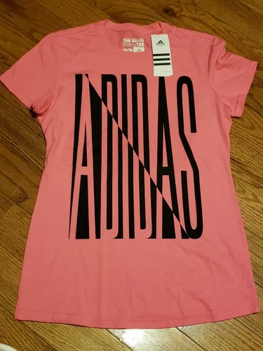 Camiseta adidas mujer rosa new arrivals