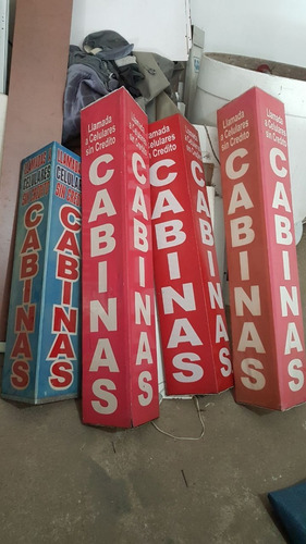 25 Carteles Triangulitos C/ O S/ Luz Ideal Empresa Carteleri