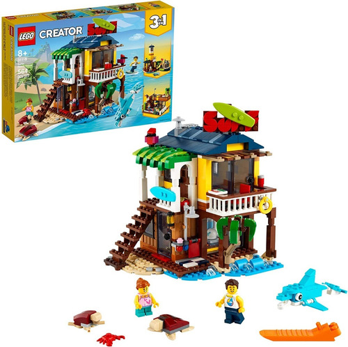 Lego Creator 3in1 Surfer Beach House 31118