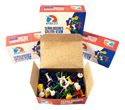 Chinche Galera - Ezco - Multi Colores - 10 Cajas De 50u C/u.