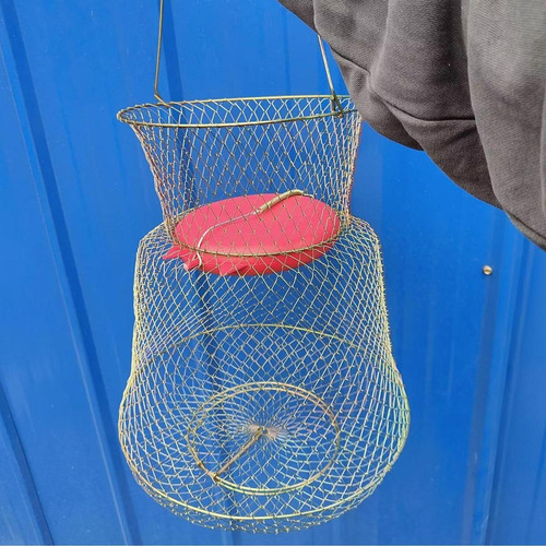 Cesta De Pesca Flotante Mantener Con Diámetro Inferior 45cm