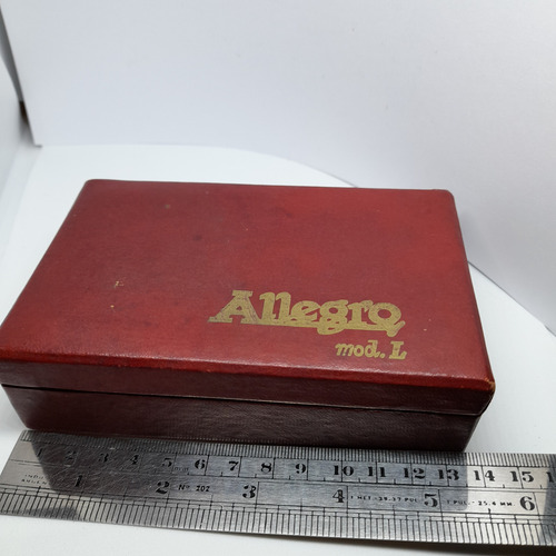 Allegro Afilador De Cuchillas De Afeitar Antiguo (Usado)
