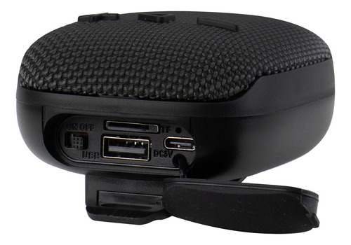 Parlante Ecopower Modelo Desconhecido portátil con bluetooth waterproof negro