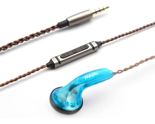 Auriculares Faaeal F-iris2.0-mic Azul.
