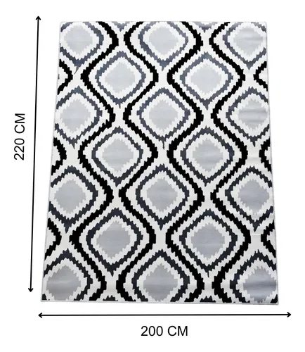Alfombra Diseño Florencia Para Living 200x220 Clems