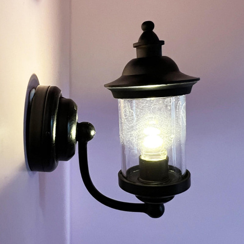 2 Modelo De Luz De Pared En Miniatura Luz Blanca Cálida