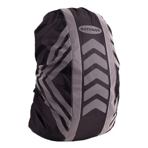 Rain Cover Reflectivo Morral Maleta 28 A 40 L / Moto - Bici.