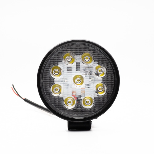 Imagen 4 de 10 de Faro Led Auxiliar Proyector 9 Led 27w Auto 4x4 Agro Off Road