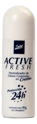 Desodorante Roll On Cream Active Fress Slik 90gr