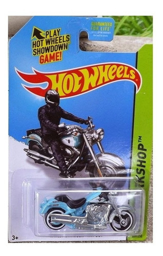 Imagen 1 de 2 de Moto Harley Davidson Escala 7cm Coleccion Hot Wheels B1