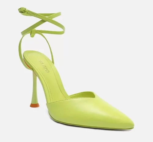 Scarpin verde arezzo sales