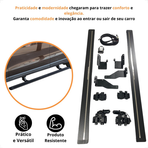 Estribo Elétrico Automático Land Rover Velar 20-22 Retrátil