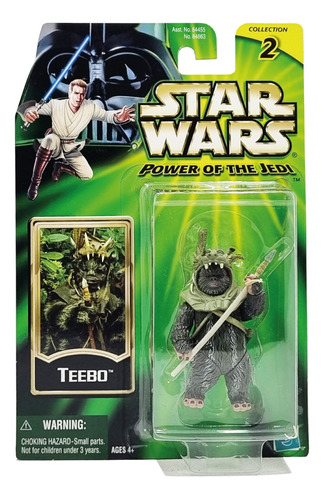 Hasbro - Star Wars - Power Of The Jedi - Teebo