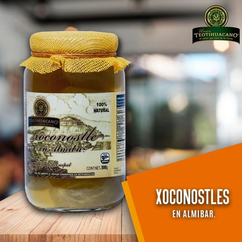 Imagen 2 de 2 de Xoconostles En Almíbar 500gr