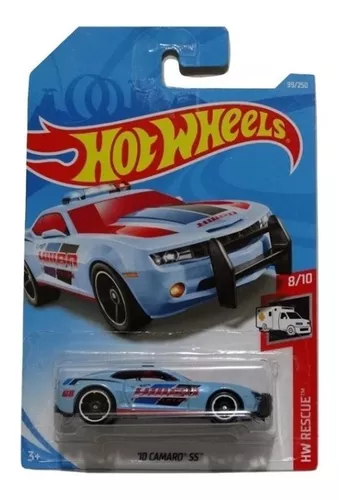 Carro Hot Wheels Auto De Colección 10 Camaro Ss Mattel 8/10
