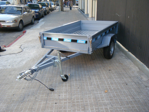 Trailer Carga Con Jaula Hasta 750 Kg