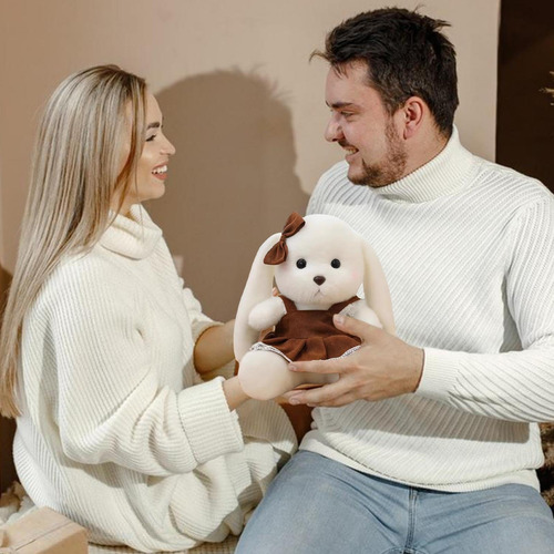 Conejito De Peluche Suave, Lindo Conejito De Peluche,