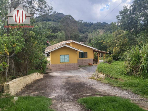 Imagem 3 de 30 de Chácara Rica Em Água Com 2 Lagos, Pomar, Pertinho Da Cidade, Casa Com 03 Dormitórios À Venda, 3335 M² Por R$ 450.000 - Pedra Bela/sp - Ch0074