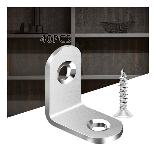 Nihay Soporte De De Soporte De Ángulo De 20 Mm X 20 Mm X 16