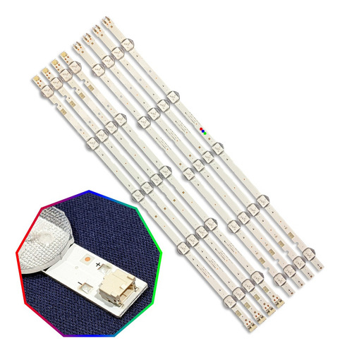 1 Kit Leds Compatible Con Un49j5290 / Un49j5290af P1s4 -