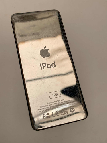 iPod Nano 1a Generación Con Caja,manuales No Carga (Usado)