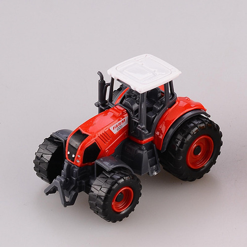 2 Mini Tractor Para Niños, Juego De Tractor Pequeño,, Rojo