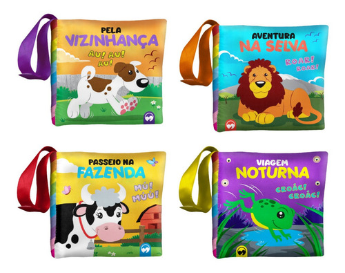 Livro De Pano Bebê Feliz, Vale Das Letras