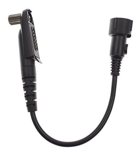 Mini Enchufe Din 6pin Conectar Throat Vibration Mic Cab...