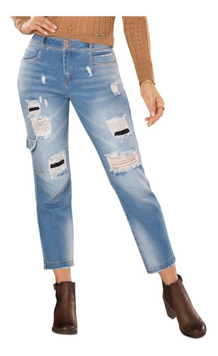 Retro Jeans Colombiano Estilo Boyfriend Seferis Tyt