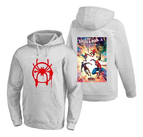 Sudadera Spiderman Into The Spiderverse Milesmorales Comic 1