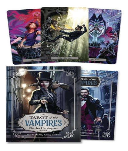 Tarot Of The Vampires, De Harrington Charles. Editorial Llewellyn En Inglés, 2023