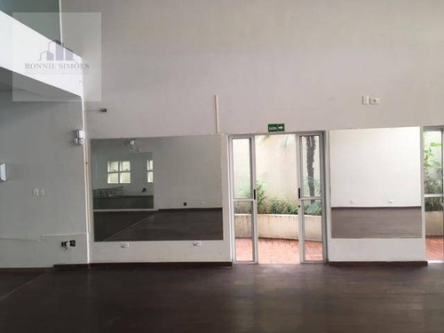 Imagem 13 de 30 de Salão, Galpão, Ponto, Para Alugar E À Venda Em Moema, 500 M² Terreno, 1159 Construído, São Paulo. - Sl0195