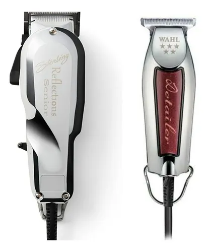 Combo Wahl Senior Reflections Metalica Detailer 5 Star