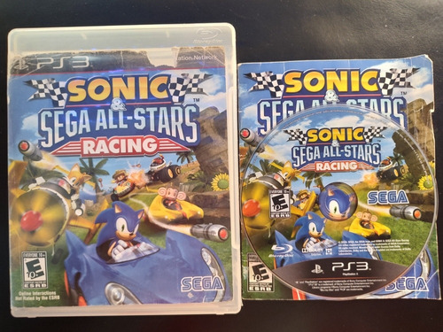 Sonic & Sega All-stars Racing Original Playstation 3 Físico 