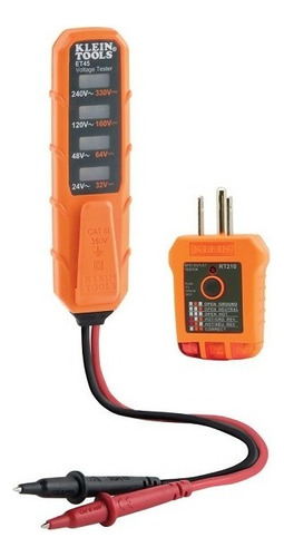 Kit Probador Voltage Electrico Et45+r210 Et45vp Klein
