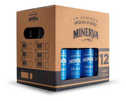 Imagen 1 de 4 de Cerveza Minerva Colonial 12 Pack