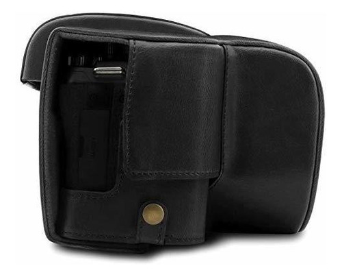 Imagen 4 de 4 de Ever Ready Leather Camara Case Para With Leica 5 Lux Dc