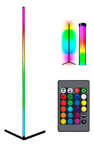 Lampara Barra Led Esquinera Rgb 140 Cm Audio Rítmica 7158