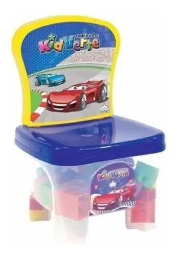 comprar Cadeirinha Kidverte Carros Com Blocos De Montar - Big Star