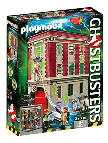 Playmobil - Ghostbusters: Cuartel Parque De Bomberos - Set 9