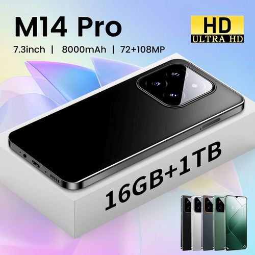 Versión De Oferta Especial Smartphone Desbloquea M14 Pro Ver