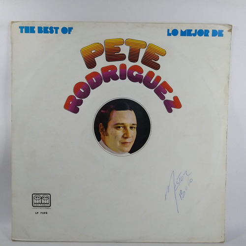 Lp The Best Of / Lo Mejor De Pete Rodriguez Sonero Colombia