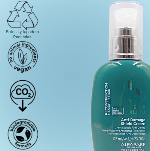 Crema Reestructurante Cabellos Dañados Sdl Alfaparf 125 Ml