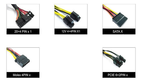 Fuente De Poder Airmax Ak-700 700 Watt Envio Gratis