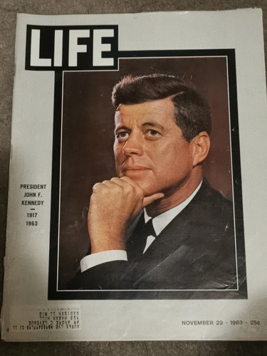 Revista En Inglés Life John F Kennedy Año 1963