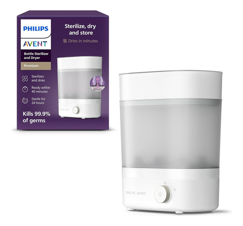 Philips Avent Esterilizador De Biberones Prémium Con Secador