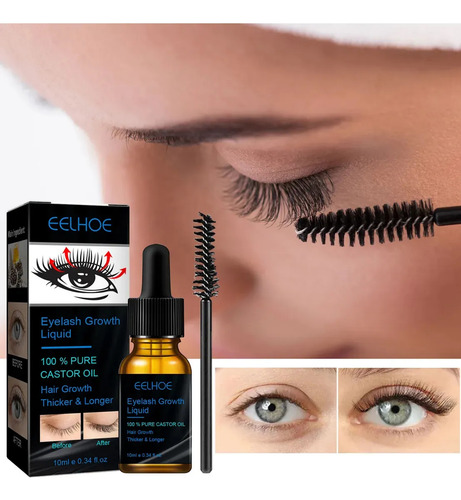 Promueve El Crecimiento Del Cabello, Las Cejas Y Las Pestaña